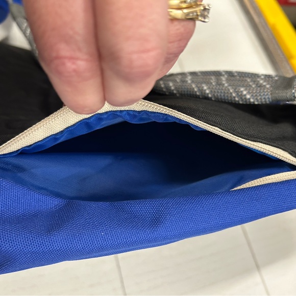 NWOT KAVU Paxton Pack in Wild River Blue/White Rope Sling Pack Backpack - Picture 7 of 7